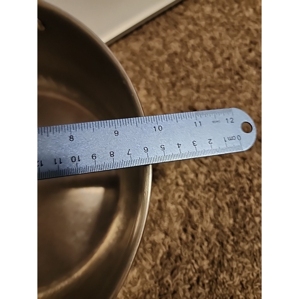 Revere Ware Copper Clad Stainless Steel 5 Qt Stock Pot w/ Lid - Picture 4 of 8